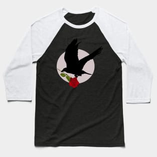 The raven and the rose Baseball T-Shirt